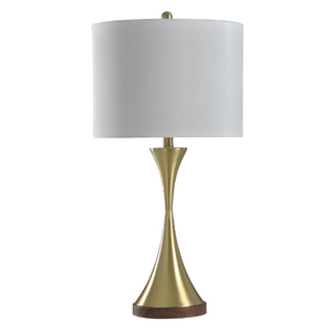 Lámpara de Mesa Moderna Cromada con Pantalla Negra Tipo Tambor para Decoración del Hogar, Lámparas de Mesa Hechas a Mano en Oferta - Product Image 3
