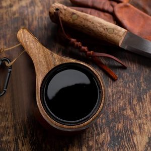 Taza Kuksa Premium de Bajo Precio, Hecha a Mano, de Madera, para Café, Ideal para Camping, Senderismo y Viajes, por M/S SHAAD HANDICRAFTS - Product Image 3