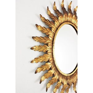 High Standard Quality Oval Metal <b>Wall</b> Mirror With <b>Leaf</b> Pattern Handmade Traditional <b>Decorative</b> Frame - Product Image 3