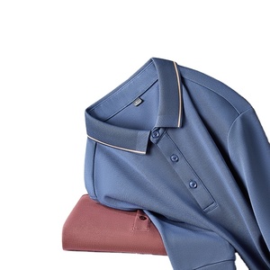 เสื้อโปโลผู้ชายขนาดใหญ่พิเศษ, เสื้อโปโลผ้าฝ้ายฤดูร้อนแขนสั้นปัก - Product Image 2