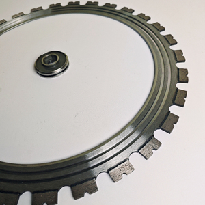 Lames de <span class=keywords><strong>scie</strong></span> à ruban diamantées de 410 mm soudées au laser de haute qualité pour la découpe rapide du béton armé/béton/aspalté - Product Image 6