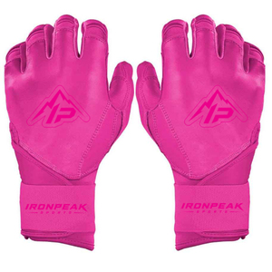 Gants de frappe de baseball professionnels Ironpeak Sports, ambidextres, fermeture auto-agrippante, respirants, légers, en cuir souple de qualité supérieure - Product Image 4