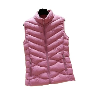 แจ็กเก็ตฤดูหนาวแบบบางเบาสำหรับผู้หญิง, เสื้อกั๊กขนเป็ดกันหนาวพิมพ์ลายเสื้อกั๊กขนเป็ดให้ความอบอุ่นกันลมระบายอากาศได้ดี - Product Image 1