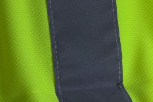 Camiseta de Seguridad de Alta Visibilidad Unisex de Poliéster con Franja Reflectante Amarilla, Transpirable, Resistente al Agua, Ropa de Trabajo AS/NZS CE ROHS - Product Image 6