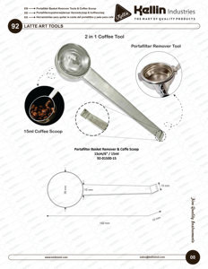 Professional Barista Latte Art Tools Set <b>Coffee</b> Art Needles Modern Luxury Design Stainless Steel Stocked Includes <b>Spoon</b> - Product Image 6
