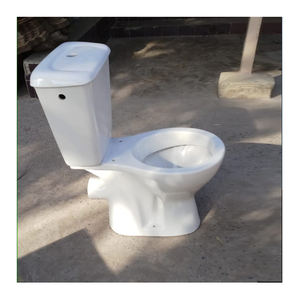 Meilleur sanitaire Toilette deux pièces avec le réservoir monté sur le sol avec système de chasse d'eau de la plus haute norme à vendre - Product Image 1