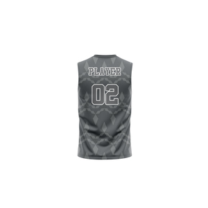 Maillot de football 7 sur 7 personnalisable grande taille, coupe confortable, premium, élégant, ajusté, sans manches, respirant - Product Image 6