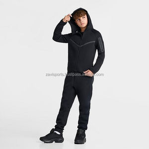 Sudaderas con Cremallera para Niños al por Mayor, Sudaderas Personalizadas Holgadas de Alta Calidad para Niños, Sudaderas Raglan con Cremallera para Niños - Product Image 5