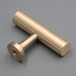Minimal Metal Door Knobs Durable Door Handle Interior Exterior Hardware <b>Decorative</b> Fitting - Product Image 1