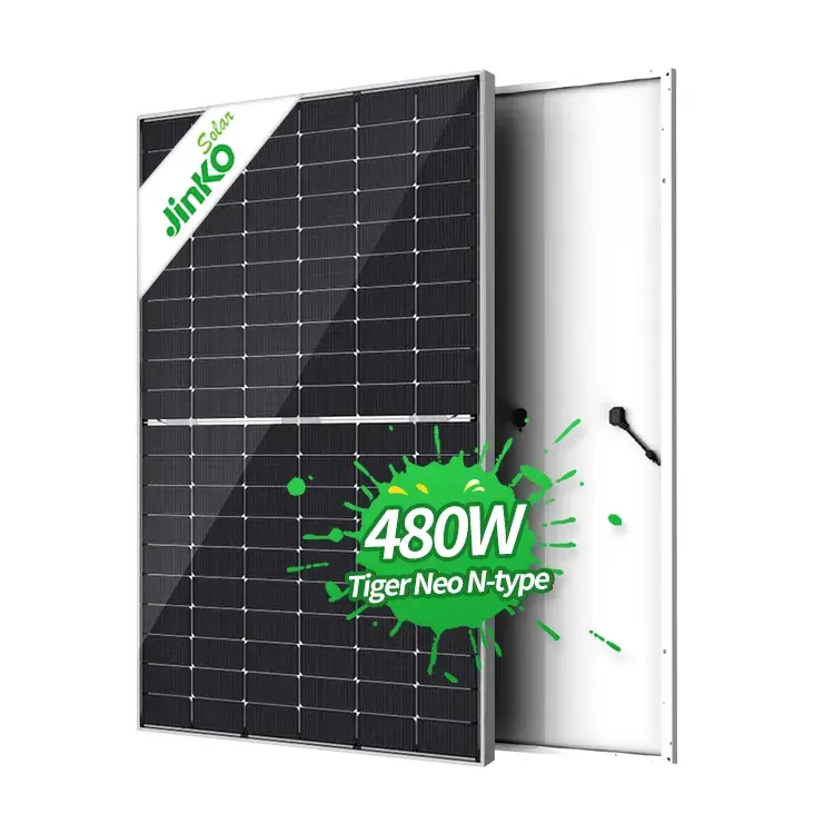 Hot Sale Jinko Tiger Pro 72hc Monofacial Solar Panel 480watt Price Bifacial PV Module In Europe Warehouse