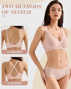 Soutien-gorge de sport pour femme, coupe confortable, texture douce et haute élasticité, idéal pour la gym, le yoga et le jogging, avec services OEM de qualité à prix abordable. - Product Image 6