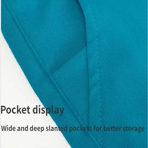 Suministros de Enfermería, Conjunto de Uniformes Médicos para Mujer con Cintura Elástica de Talla Grande, Uniformes Personalizados para Enfermeras - Product Image 6