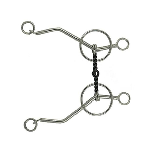 Bocado de caballo de alta calidad con diseño Eggbutt, mezcla de cobre y acero inoxidable sólido, TALLIANS INTERNATIONAL Modelo TI-HRE-HB-A99-022 - Product Image 3