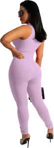 Mono de Cintura Alta de Poliéster/Algodón para Mujer, Ropa Deportiva para Fitness, Baile, Gimnasio, Yoga, Sin Mangas, Transpirable, de Secado Rápido - Product Image 3