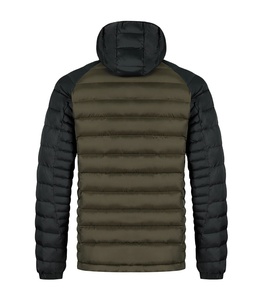 Vente en gros de parka d'hiver homme femme à col montant enduit personnalisé Veste bouffante coupe-vent décontractée Service OEM - Product Image 4
