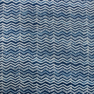 Premium Quality Indian Cotton Handmade Zig Zag Block Printed <b>Fabric</b> Nonwoven for Home Textile Clothing Wholesale Running <b>Fabric</b> - Product Image 3