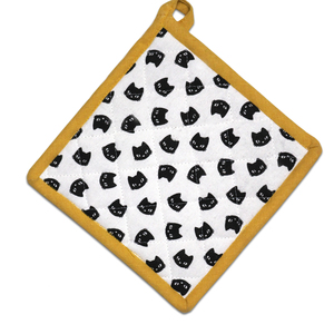 Vente en gros de protège-plat en coton 100% imprimé, écologiques, lavables au lave-vaisselle, avec logo personnalisé, fabricant en Inde. - Product Image 3
