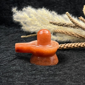 Aventurine rouge naturelle sculptée en forme de Shivling, cristal de guérison Shiva Lingam pour Reiki, décoration spirituelle, vente en gros - Product Image 2