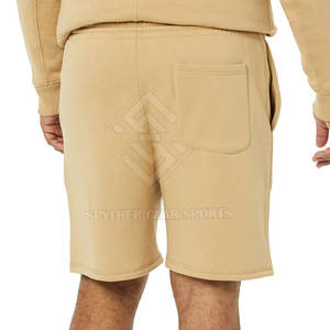 Pantalones Cortos Deportivos de Gimnasio para Hombre, con Logotipo Personalizado, de Felpa Transpirable, Suaves, de Algodón, Cómodos para Uso Diario - Product Image 3