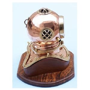 Horloge de casque en cuivre classique, 18 ", 400 pièces, attrayant, numéro romain, nautique - Product Image 2