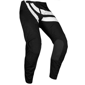 Pantalones de Motocicleta para Hombre, Color Negro y Blanco, Bloques de Color, Transpirables, de Poliéster, para Todas las Estaciones, Ropa de Carreras - Product Image 1