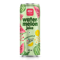 Rita Premium 320Ml Gestroomlijnd Blik Watermeloen Mix Passievruchtensap Originele Verfrissende Gearomatiseerde Puree Oem/Odm-Services