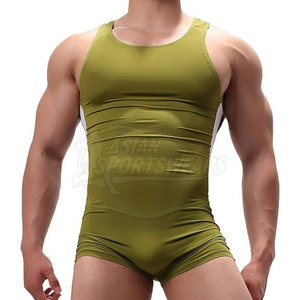 Low MOQ Design Your Own Wrestling <b>Singlets</b> Different Style New Design <b>Singlets</b> In Reasonable Price - Product Image 3