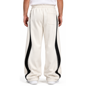 Pantalons en molleton surdimensionnés 100% coton pour hommes, fabricant, fournisseur, usine, OEM, marque privée, commande en gros, vêtements - Product Image 2