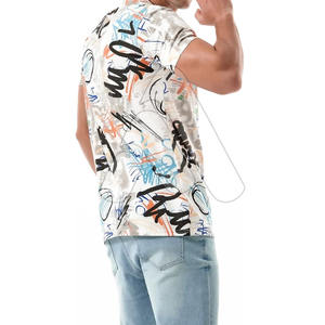 Camiseta de Hombre 100% Algodón con Logotipo Personalizado OEM, Último Modelo a Bajo Precio, Impresión de Alta Calidad, Ecológica, Transpirable, Tallas Grandes para Adultos - Product Image 6