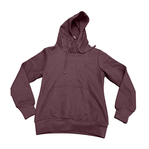 Unisex Dark Green Hooded Fleece <b>Jacket</b> Casual Autumn Solid Color Regular Sleeve <b>Pullover</b> Knitted Cotton Material - Product Image 4