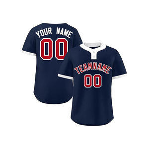 Maillots de baseball et de softball vintage pour hommes et jeunes, respirants, en tissu uni, sublimés, vierges, vente chaude OEM - Product Image 3