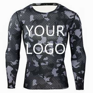 เสื้อแรชการ์ดแขนยาวคุณภาพสูงสำหรับผู้ชายและผู้หญิง ป้องกันรังสียูวี UPF 50 ผลิตจากผ้าสแปนเด็กซ์ รับผลิตตามสั่งขายส่ง - Product Image 4