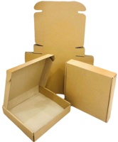Boîte en carton ondulé auto-érectible personnalisable OEM en matériaux recyclés, impression offset pour l'emballage des patates douces, transport aérien et maritime