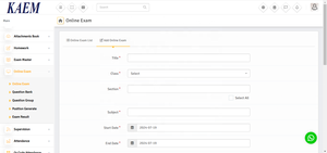 Solución de software de examen en línea basada en Web con Integraciones y personalizaciones - Product Image 6