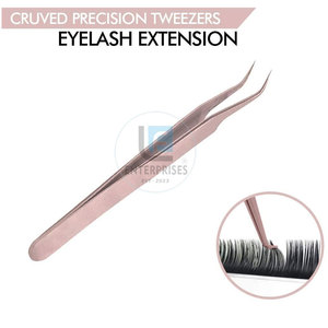 Pinces à cils en acier inoxydable léger et durable, longueur 10 mm, best-seller, qualité supérieure - Product Image 3