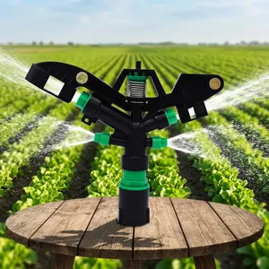 Arroseur rotatif POM à bras oscillant non réglable pour l'irrigation agricole et de jardin, arroseur à impact par réfraction 360° - Product Image 6