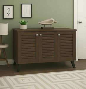 <b>Shoe</b> Rack Wooden with Door - 3 Door 6- Tier Engineered Wood <b>Shoe</b> Rack Organizer for Entryway, Hallway & Bedroom, <b>Space</b> <b>Saving</b> - Product Image 5