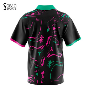 Camiseta Deportiva Unisex de Spandex/Algodón Transpirable, Precio de Fábrica, Jersey de Bádminton de Alta Calidad, Secado Rápido, Elástica, Personalizable - Product Image 2