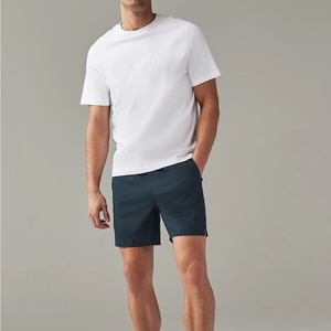Nouveaux shorts de sport non tissés de qualité supérieure pour hommes, couleur unie, décontractés, logo personnalisé, impression numérique, écologiques - Product Image 4