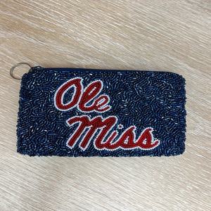 กระเป๋าถือทรงสี่เหลี่ยมผืนผ้า ทำมือจากลูกปัดแก้วลายธีมกีฬา  ตกแต่งด้วยผ้าฝ้าย  สำหรับงานปาร์ตี้  ผลิตในสหรัฐอเมริกา - Product Image 2