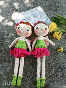 Muñeca de ganchillo de hadas, muñeca de hadas amigurumi, muñeca de hadas hecha a mano, muñeca de hadas de peluche, peluches de hadas, juguete de hadas suave, princesa de ganchillo - Product Image 2