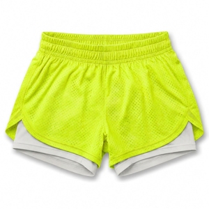 Custom Logo 150GSM 2 in 1 Mesh Basketball Training Shorts Compression Liner OEM Wholesale - Product Image 1