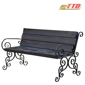 Hot <b>Sale</b> Promotion Kingjoy C18001 128cm Stainless Steel Modern Traditional Eco-Friendly 4-Seater Outdoor Patio <b>Bench</b> Binh Thuan - Product Image 2