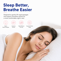 Bandes nasales pour un meilleur sommeil, anti-ronflement, bandes nasales Breathe Right Extra Strength pour adultes, logo personnalisé disponible
