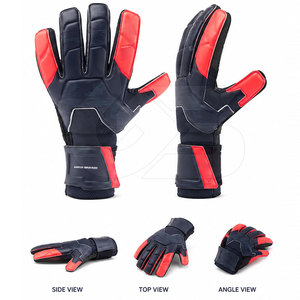 Gants de gardien de but en cuir professionnels pour l'extérieur, taille personnalisée, imperméables, antidérapants, haute qualité, prix bas, vente en gros - Product Image 2