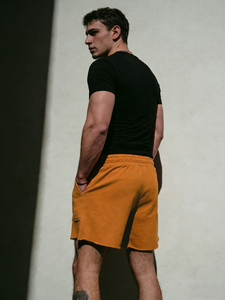 Men's Solid Color 100% Cotton Bermuda Shorts Mid Waist Drawstring Closure Lightweight Casual Athletic Shorts Spring Summer - Product Image 6