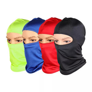 GENERSA SPORTS <b>Blue</b> <b>Balaclava</b> Face Mask Full Coverage Outdoor Unisex 100% Polyester Adult Size 56-58CM Breathable Waterproof - Product Image 6