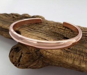 Minimalist Pure <b>Copper</b> Magnetic Charm Bracelet Unisex Fashion Jewelry Wholesale - Product Image 2