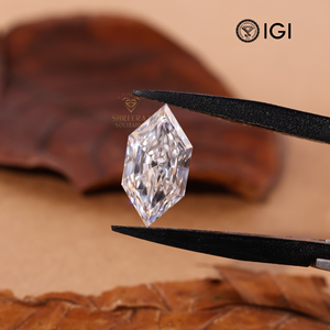 Diamante holandés de corte marquesa de 5.00 CT, cultivado en laboratorio, piedra suelta única, diamante pulido a mano, certificado IGI, para la fabricación de joyas y anillos. - Product Image 1