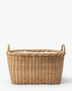 Panier de rangement en rotin naturel fait à la main |   Fabriqué au Vietnam |   Couleurs personnalisées |   OEM ODM & Vente en gros - Product Image 6